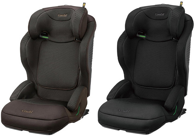 Combi Shelly Junior 兒童汽車安全座椅 適用3-12歲 ISOFIX安裝 R129安全標準, 松露黑