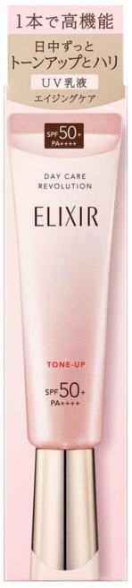 엘릭서 톤업 선크림 자외선차단 메이크업 베이스 보습 35g 일본 직수입, 1개, 35ml