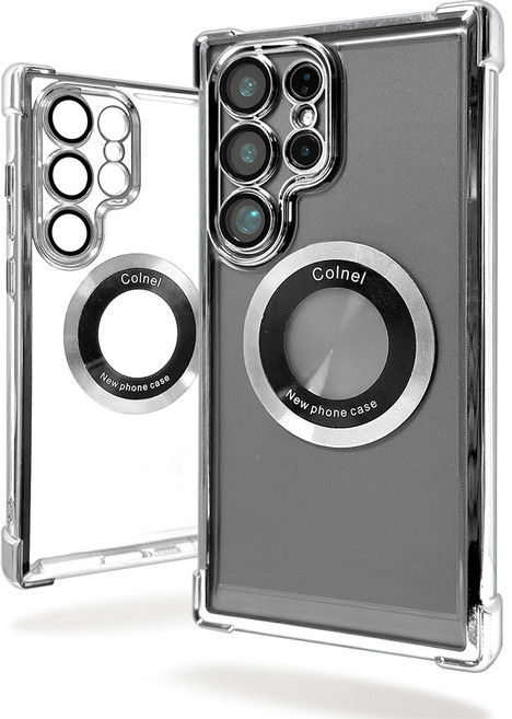 갤럭시 맥세이프 풀커버 마그네틱 투명 케이스