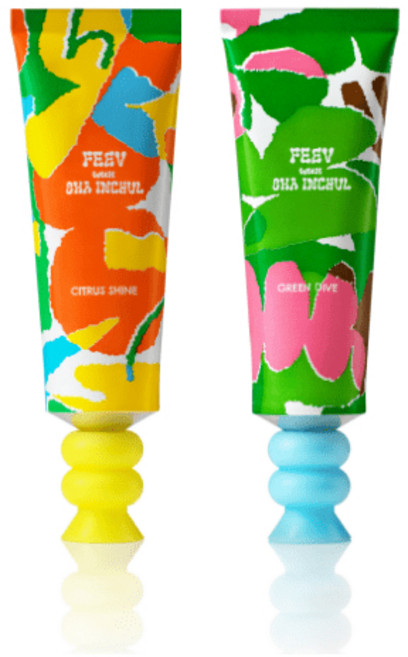 FEEV 高保濕護手霜 50ml 深層滋潤 輕盈不黏膩 長效保濕 隨身攜帶, 1個, 熱帶柑橘(橘色)