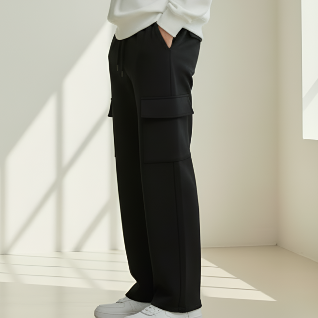 바이제제 남자 트레이닝바지 조거팬츠 츄리닝 와이드 팬츠 카고 바지