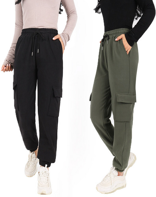 2장 [SPM] 포근하고 예쁜 D겨울여성기모카고팬츠 데일리팬츠