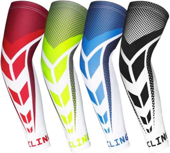 숨쉬는 메쉬 작업용 팔토시 자전거 운전 골프 등산 낚시 자외선 99.9% 차단, 1SET(빨강+파랑+검정+녹색), 1개