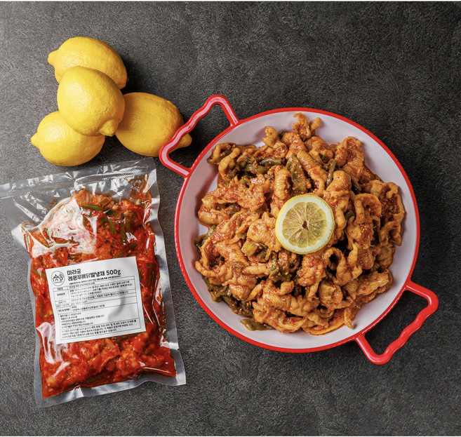 마라궁 레몬무뼈닭발500g, 500g, 1개