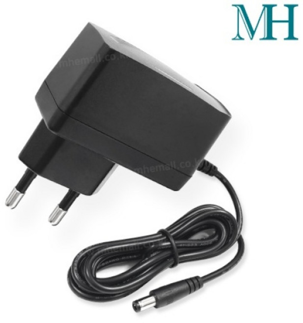(명호전자) 아답터 110~220V / 9V 1A (내경2.1~2.5mm/외경5.5mm) 전원 코드 일체형 (박스포장), 상세페이지 참조, 1개