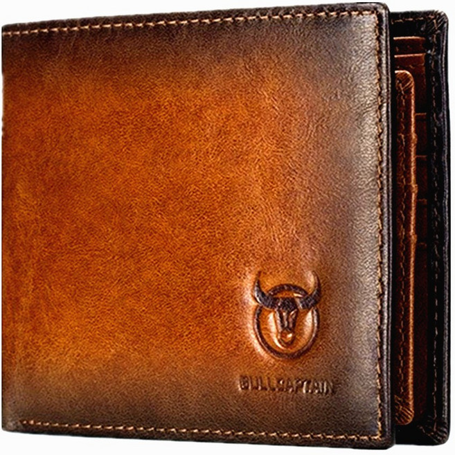 BULLCAPTAIN 真皮短夾