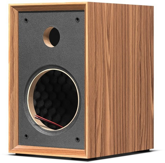 우드 스피커통 사운드 앰프박스 접시형 빈통 가정용 우퍼 하우징 DIY 케이스, M6 케이스 180mm