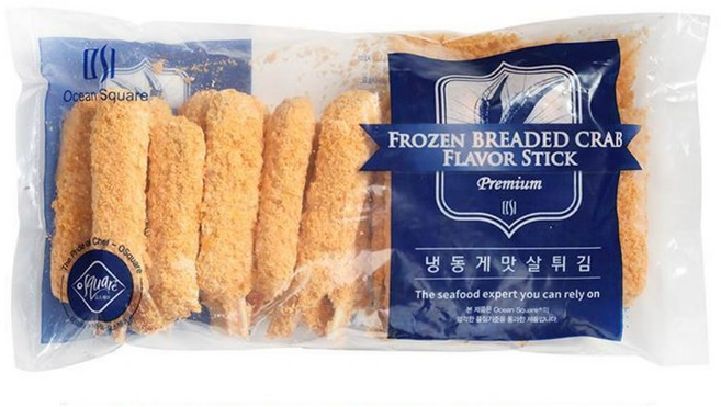 게맛살튀김 700g(35g 20ea) x 4봉 BOX [게맛살후라이 오션스퀘어], 4개, 700g