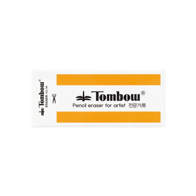 톰보 지우개 중형 낱개 65x28x13mm 미술용 잠자리 잘 지워지는 지우개 신학기 준비물 스케치 초등학생, 1개, 상세페이지 참조