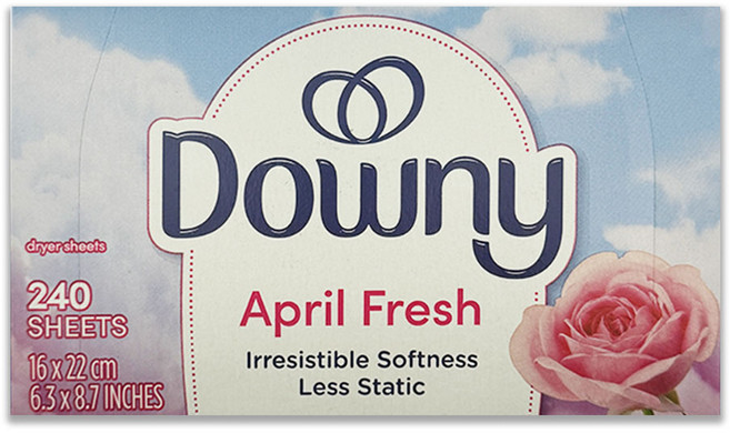 다우니 드라이시트 에이프릴 본품 240매, 1개