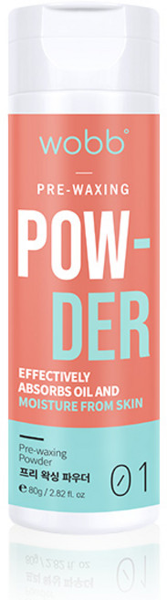 와브 프리왁싱 파우더 80g 셀프왁싱 제모 왁싱전처리제, 1개