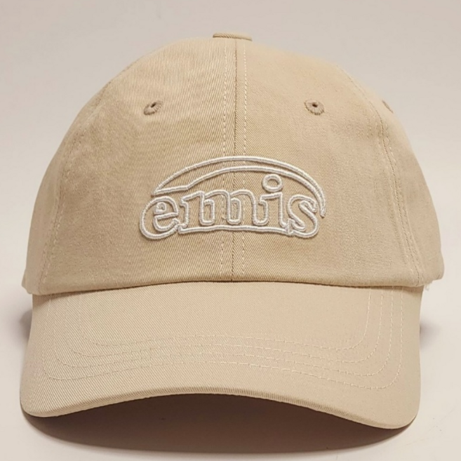 [국내정품] 이미스 화이트 스티치 볼캡 야구 모자 커플 연예인 + 모자집게