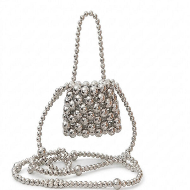 미니 구슬 가방 진주 크로스백