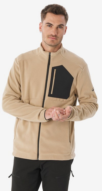 데카트론 Decathlon 남성 하이킹 포켓 플리스 자켓 MH500 - 카푸치노 베이지 758914