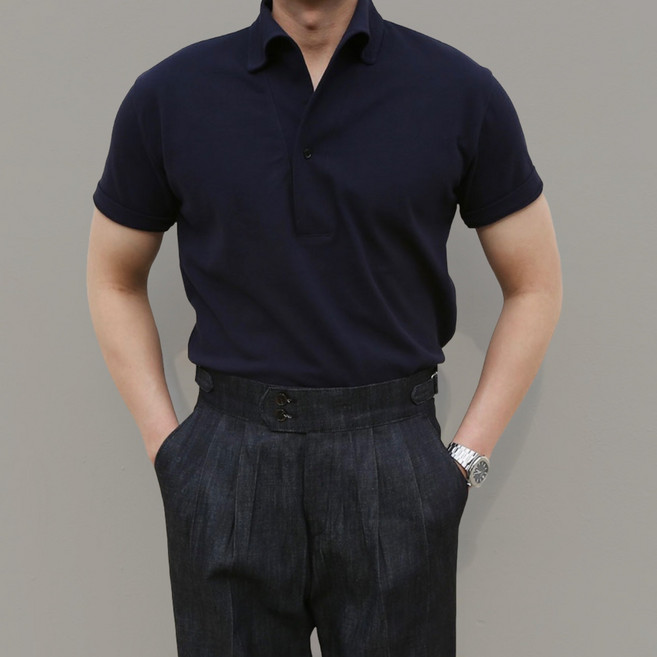 머슬핏카라티 피케폴로반팔티 (6color)