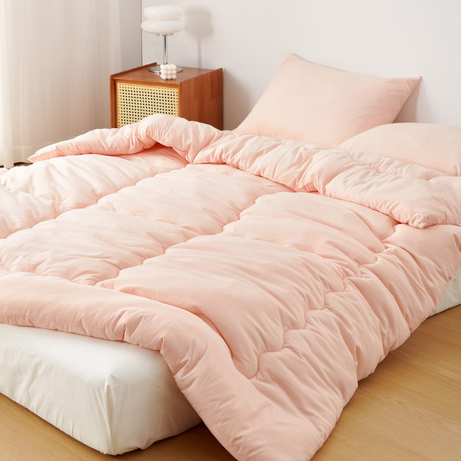 HOMERA 호메라 가을 겨울 호텔용 이불솜 차렵이불 겨울이불 가벼운 알레르기 방지 싱글 6색상