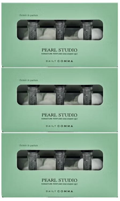 데일리콤마 시그니처퍼퓸 디스커버리세트 (펄스튜디오), 3개, 9.9ml