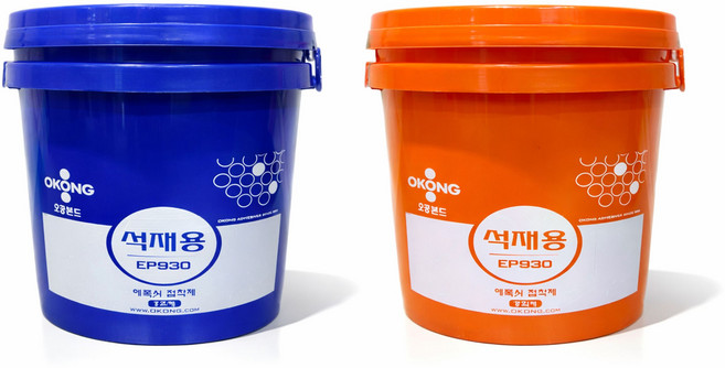 오공 석재용 에폭시 접착제 (주제 10kg + 경화제 10kg), 1개