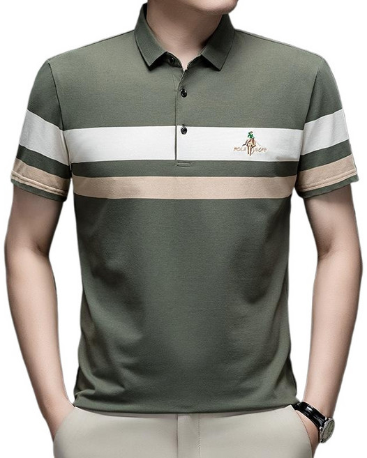 비즈맨골프 남성 폴로 쿨론 반팔 카라티