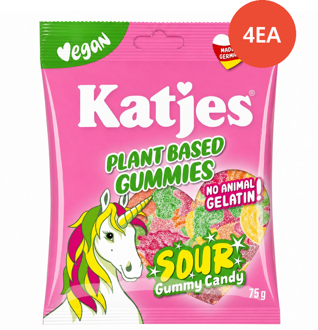 캇예스 사우어구미 (75G), 4개, 75g