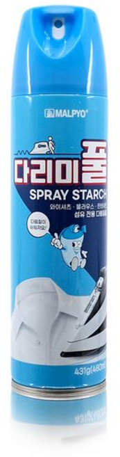 달콩마켓 (용량 UP) 다리미풀 다림질풀 와이셔츠 모시옷 블라우스 모자각잡기, 스프레이, 1개