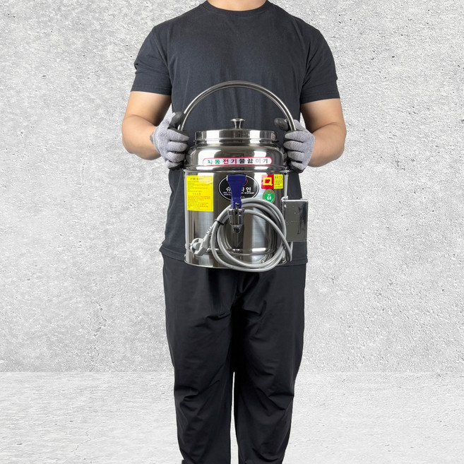 우성금속 슈퍼라인 자동 전기 물끓이기 6호