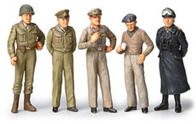 (32557) 타미야 1/48 WWII 지휘관 세트, 1개
