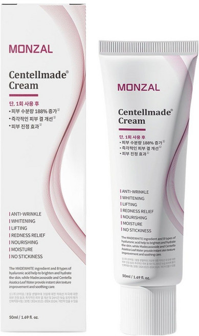 몽잘 센텔마데 병풀 시카 크림, 1개, 50ml