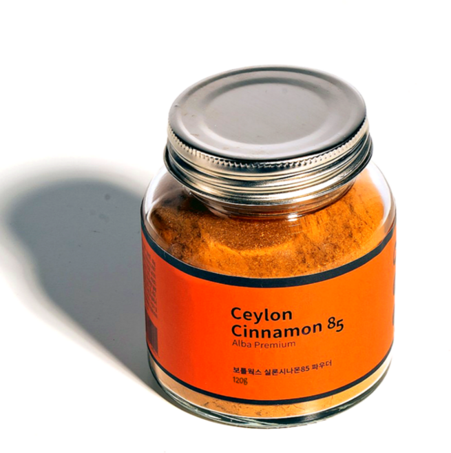 보틀웍스 실론 시나몬가루 120g 알바등급 시나몬파우더 계피가루, 1개