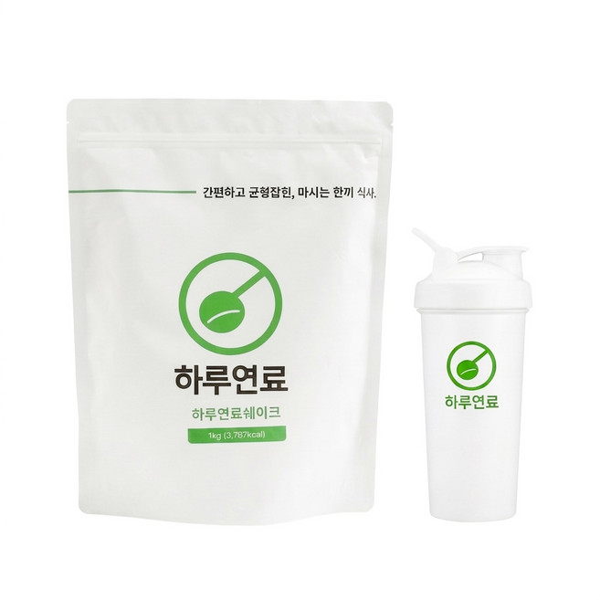 제대로된 마시는 한끼 코코아맛 식사대용 쉐이크 (쉐이커 포함) 고단백 포만감 1kg, 1개