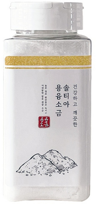 솔티아 용융소금 국내산 미네랄소금, 1개, 500g