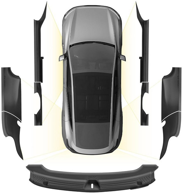 3W Model Y 주니퍼 도어 실 프로텍터 2025 2026 앞뒤 트렁크 프로텍터 진입 가드 먼지 방지 커버 긁힘 플레이트 엣지 TPE 맞춤형 자동차 액세서리