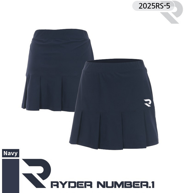 라이더 치마바지 배드민턴 주름 스커트 네이비 2025RS-5