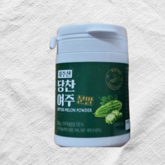 GBMS 제주산 당찬 여주 분말 베타카로틴 비타민C 식이섬유, 2박스, 30g