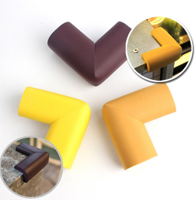 안전 쿠션 모서리 보호대 4개입 부딪힘 방지 아이 손 가드, 사이즈/색상