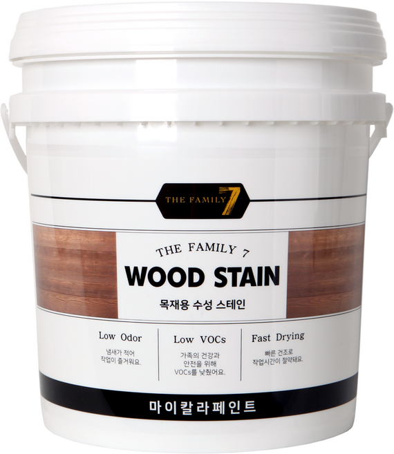 마이칼라 수성스테인 18L 목재 방부목 데크 우드페인트 내외부용 오일스테인, 도토리, 1개