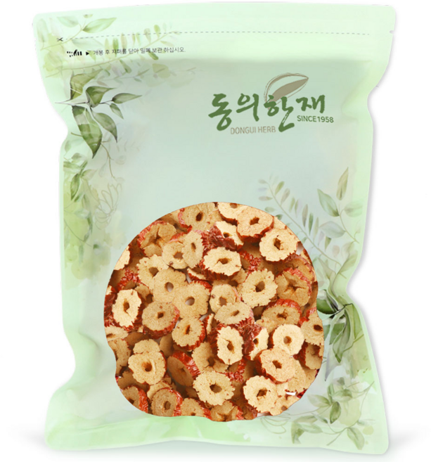 동의한재 바삭 달콤한 햇 대추칩 건대추 슬라이스, 1kg, 1개