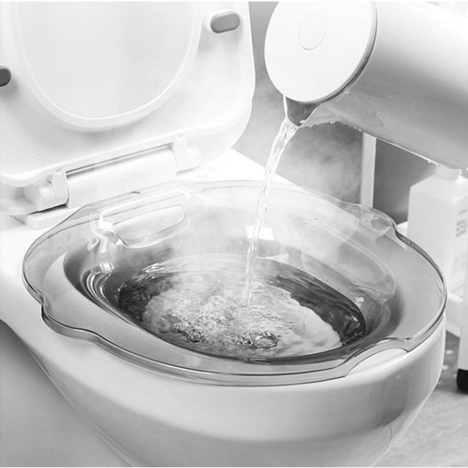 임산부 치질 변기용 간편 좌욕기, 1개, 블루