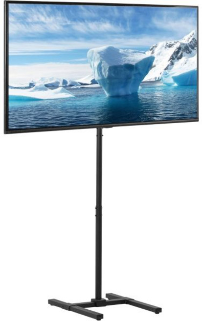 VIVO TV 플로어 스탠드 13-50인치 화면용 최대 44파운드 LCD LED OLED 4K 스마트 평면 및 곡선 모니터 패널용 VESA 200x200 러닝머신 일립티컬용 초, Extra Tall_13" to 65" Screens