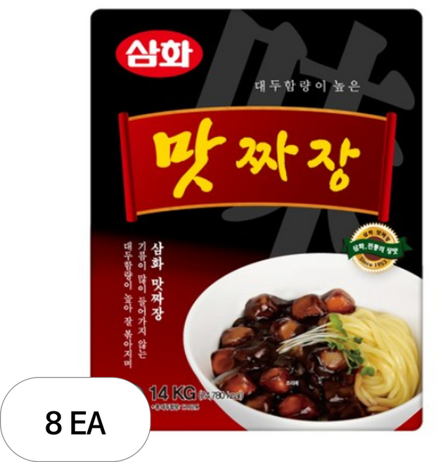 삼화식품 맛짜장, 14kg, 8개
