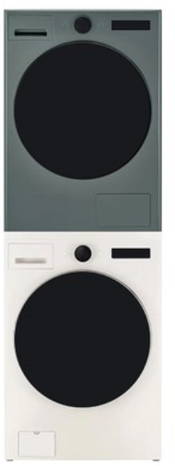 [LG전자] LG 트롬 AI 오브제컬렉션 KX25EFE-5GG 세탁기 25kg 건조기 25kg + 스태킹키트 / KN, 상세 설명 참조, 상세 설명 참조
