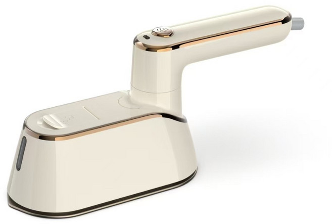 新款摺疊手持電熨斗跨境蒸汽掛燙機乾溼兩用熨燙機便攜小型蒸汽機, CS2344白色掛燙機:美規插頭