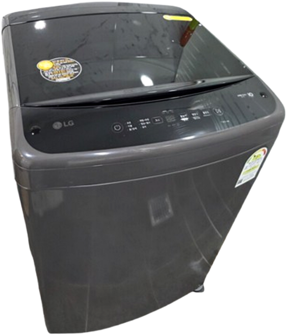 LG 통돌이 일반세탁기 TR16MV6 16키로 스마트인버터모터 소프트안전도어 폐가전무상수거 사다리차지원, 미드 블랙