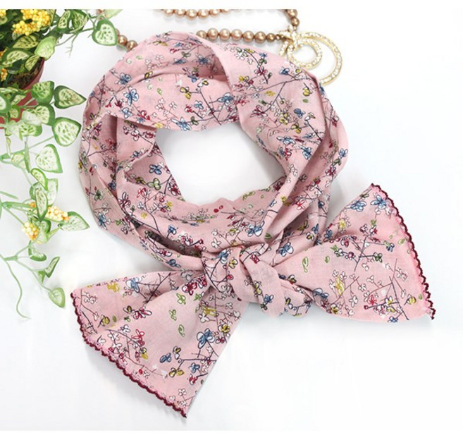 로튼 비버리힐스 폴로클럽 면 롱 타이 스카프 손수건 봄 여름 데일리 뜨개스카프 머플러 자외성차단