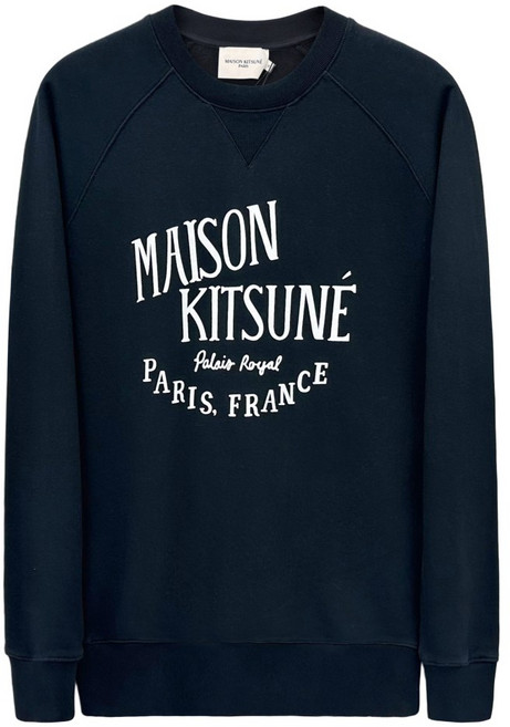 메종키츠네 로고 맨투맨 AM00300