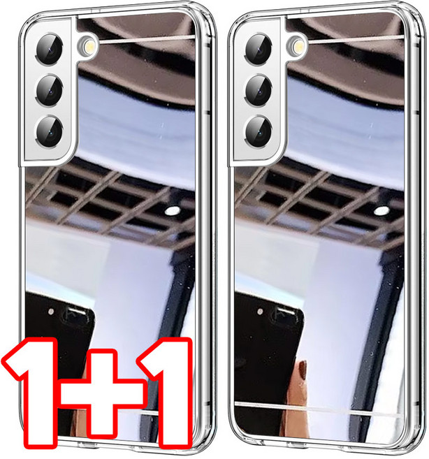 벌크온 1+1 갤럭시 S21 S21플러스 S21울트라 미러 핏 젤리 케이스