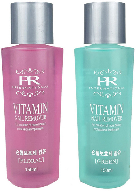 손톱보호성분함유 네일 리무버(아세톤), 3개, 150ml