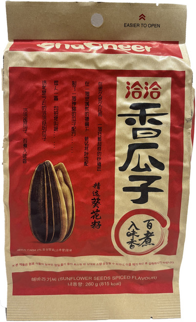 3위 - 챠챠 해바라기씨 양념맛, 260g, 5개