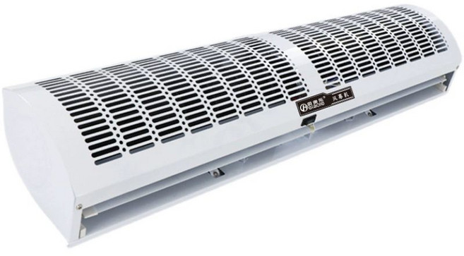 업소용 에어커튼 저소음 출입문 카페 바람막이 먼지차단 방충 드라이어, 1m 리모컨형 자연풍