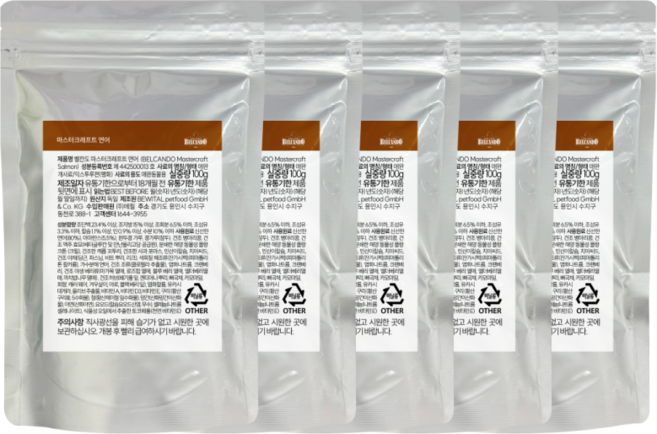 벨칸도 사료 마스터크래프트, 5개, 100g, 연어